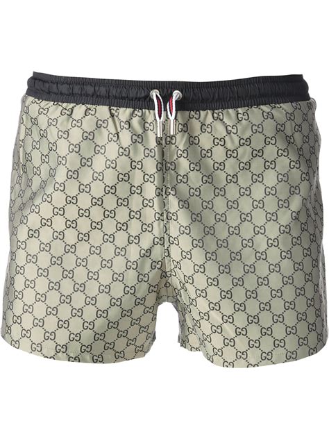 gucci men bathing suit|Gucci men's swim trunks.